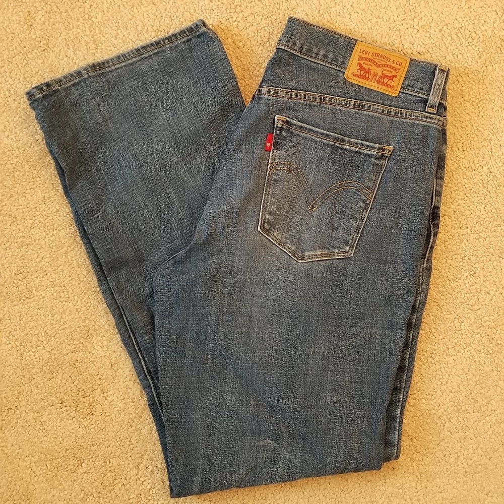 Levi's Classic Mid-Rise Boot Cut Stretch Jeans
